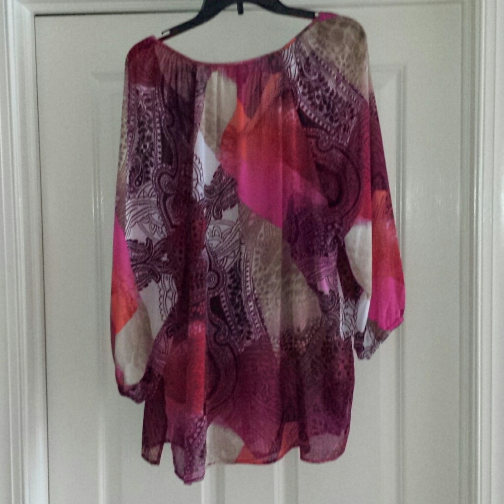 NWOT JM Collection blouse - Picture 7 of 8